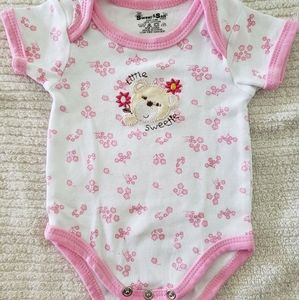 Sweet and Soft Onsie 0-3m